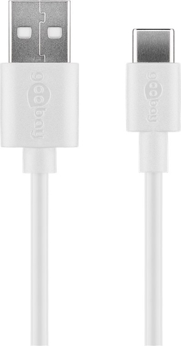 Goobay USB-C-Ladeset 1m,100/240V,ws 45300