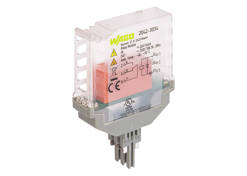 WAGO GmbH & Co. KG Relaismodul DC 24 V,1 Wechsler 2042-3034