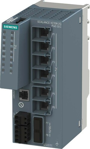 Siemens Dig.Industr. SCALANCE XC206-2G PoE EEC managebarer Layer 6GK5206-2RS00-5FC2