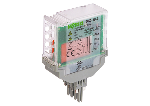 WAGO GmbH & Co. KG Relaismodul AC/DC24V230V,1S u.1Ö 2042-3869