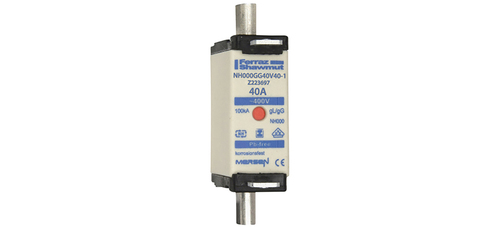 Mersen Sicherungseinsatz NH gG Gr.000 40A SGL KM NH000GG40V40-1