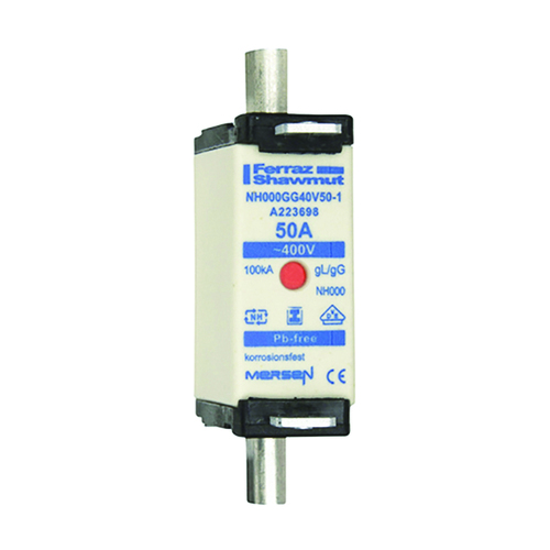 Mersen Sicherungseinsatz NH gG Gr.000 50A SGL KM NH000GG40V50-1