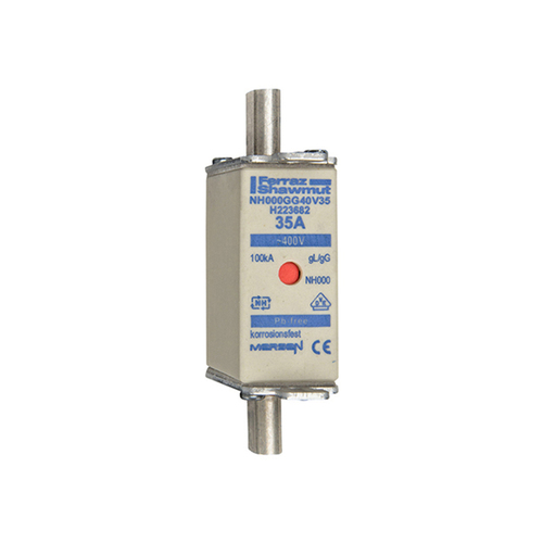Mersen Sicherungseinsatz NH gG Gr.000 80A sfü KM NH000GG40V80