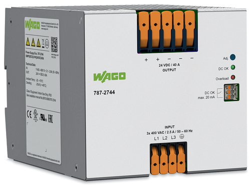 WAGO GmbH & Co. KG Stromversorgung Eco,3-phasig 787-2744