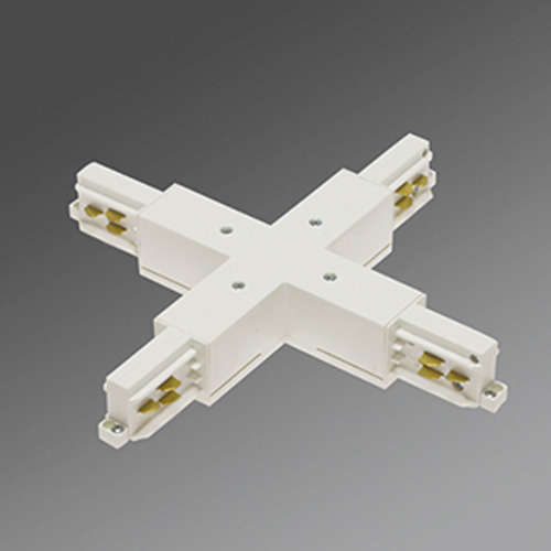 Regiolux Verbinder X-Form aus PC DPSN-KX weiß