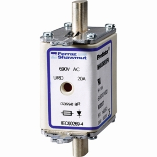 Mersen Sicherungseinsatz NH aR Gr.00 25A sfü KM NH00UD69V25PV