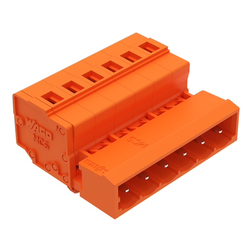 WAGO GmbH & Co. KG 1-Leiter-Stiftleiste CAGECLAMP,2,5mm²,or 231-636/018-000