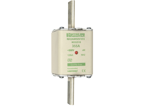 Mersen Sicherungseinsatz NH aM Gr.2 355A sfü KM NH2AM50V355 Mersen Sicherungseinsatz NH aM Gr.2 355A sfü KM NH2AM50V355