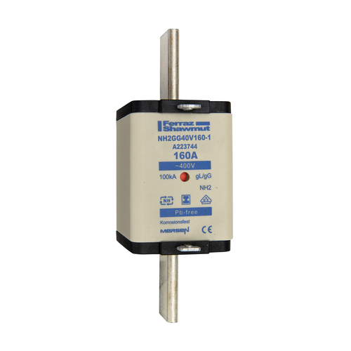 Mersen Sicherungseinsatz NH gG Gr.2 160A SGL KM NH2GG40V160-1 Mersen Sicherungseinsatz NH gG Gr.2 160A SGL KM NH2GG40V160-1