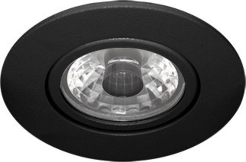 LTS Licht&Leuchten LED-Einbaustrahler schwarz 4000K VTRXS 12.0540.25 sw