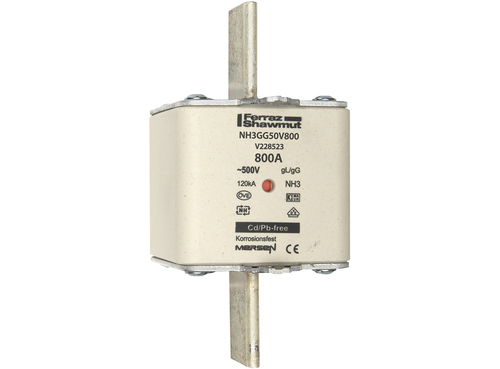 Mersen Sicherungseinsatz NH gG Gr.4 800A sfü KM NH4GG50V800-8