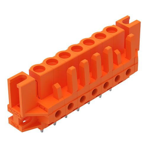 WAGO GmbH & Co. KG THT-Federleiste gerade Maß 5,08mm,orange 232-167/047-000