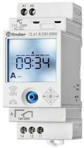 Finder Schaltuhr für Reiheneinbau 12.61.0.024.0000