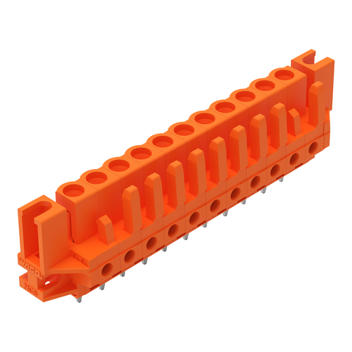 WAGO GmbH & Co. KG THT-Federleiste gerade Maß 5,08mm,orange 232-171/047-000