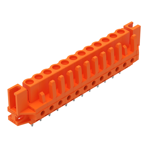 WAGO GmbH & Co. KG THT-Federleiste gerade Maß 5,08mm,orange 232-172/047-000