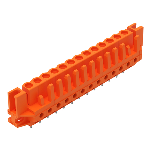 WAGO GmbH & Co. KG THT-Federleiste gerade Maß 5,08mm,orange 232-173/047-000