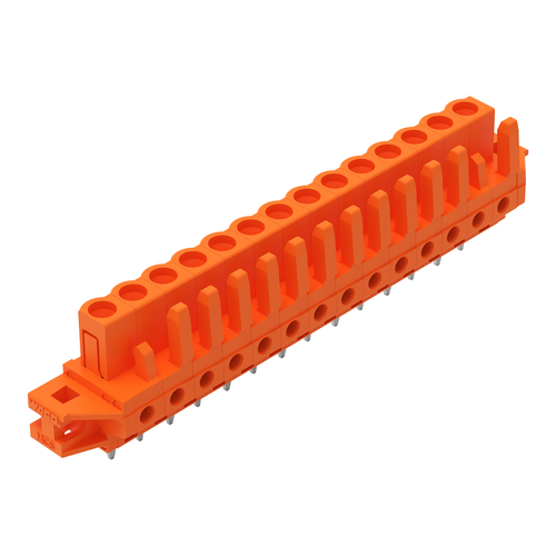 WAGO GmbH & Co. KG THT-Federleiste gerade Maß 5,08mm,orange 232-174/031-000