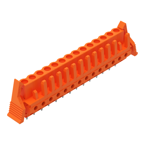 WAGO GmbH & Co. KG THT-Federleiste gerade Maß 5,08mm,orange 232-174/039-000