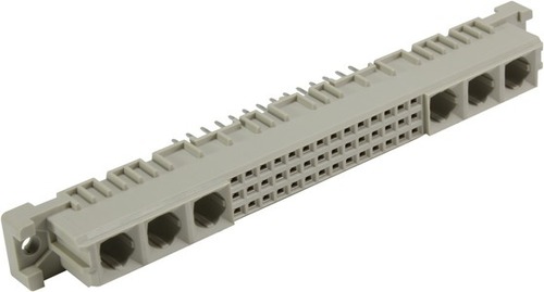 Harting Federleiste Wellenlöt- anschluss gerade 09032426805 Harting Federleiste Wellenlöt- anschluss gerade 09032426805