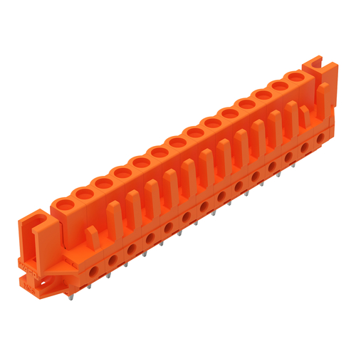 WAGO GmbH & Co. KG THT-Federleiste gerade Maß 5,08mm,orange 232-174/047-000