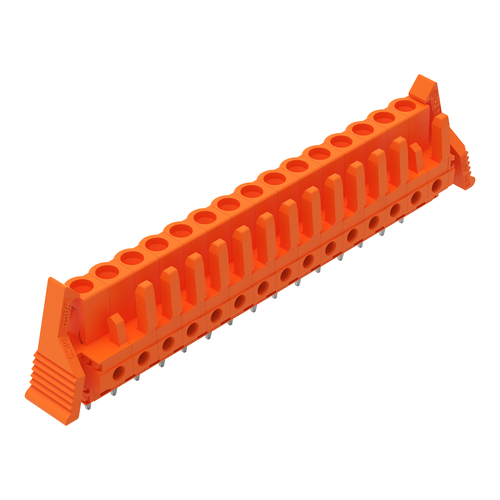 WAGO GmbH & Co. KG THT-Federleiste gerade Maß 5,08mm,orange 232-175/039-000