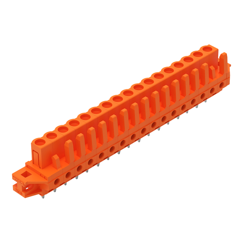 WAGO GmbH & Co. KG THT-Federleiste gerade Maß 5,08mm,orange 232-177/031-000