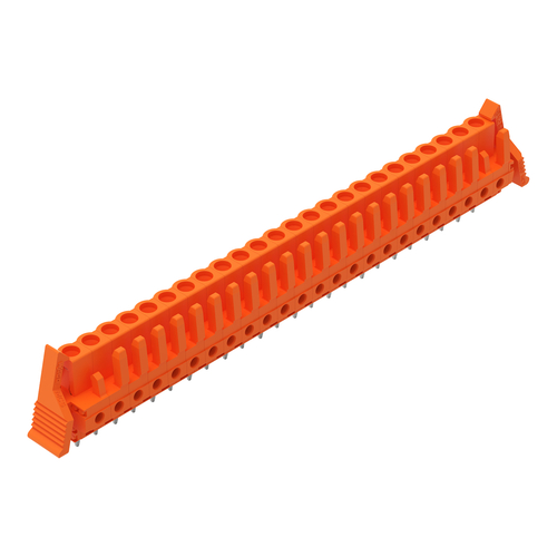 WAGO GmbH & Co. KG THT-Federleiste gerade Maß 5,08mm,orange 232-184/039-000