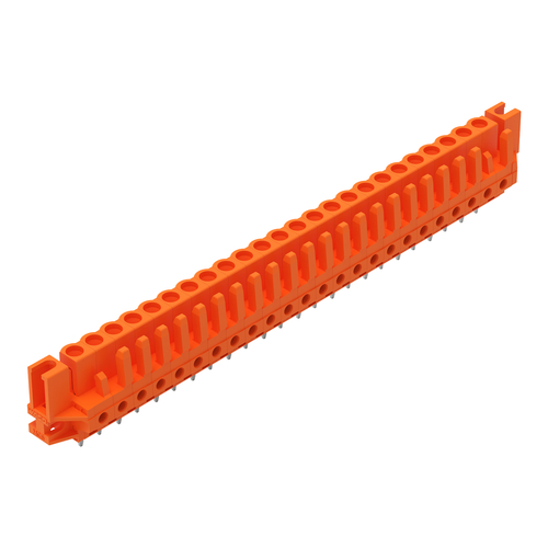 WAGO GmbH & Co. KG THT-Federleiste gerade Maß 5,08mm,orange 232-184/047-000