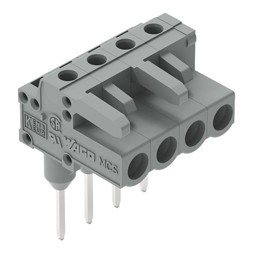 WAGO GmbH & Co. KG Federleiste f. Reihenklem. 0,6x1,abgewinkelt,gr 232-234/005-000