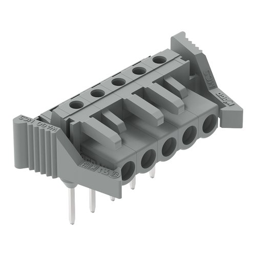 WAGO GmbH & Co. KG Federleiste f. Reihenklem. 0,6x1,abgewinkelt,gr 232-235/005-000/039-