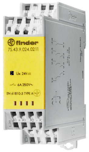 Finder Relaismodul 7S.43.9.024.0211