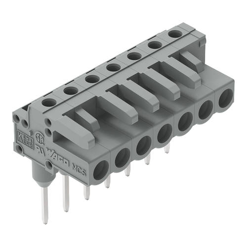WAGO GmbH & Co. KG Federleiste f. Reihenklem. 0,6x1,abgewinkelt,gr 232-237/005-000