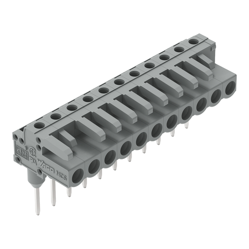WAGO GmbH & Co. KG Federleiste f. Reihenklem. 0,6x1,abgewinkelt,gr 232-241/005-000