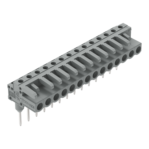WAGO GmbH & Co. KG Federleiste f. Reihenklem. 0,6x1,abgewinkelt,gr 232-244/005-000