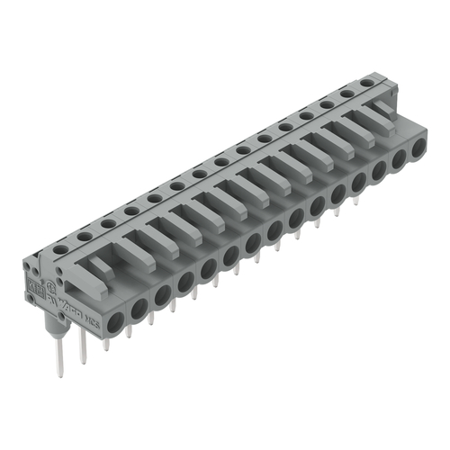 WAGO GmbH & Co. KG Federleiste f. Reihenklem. 0,6x1,abgewinkelt,gr 232-245/005-000