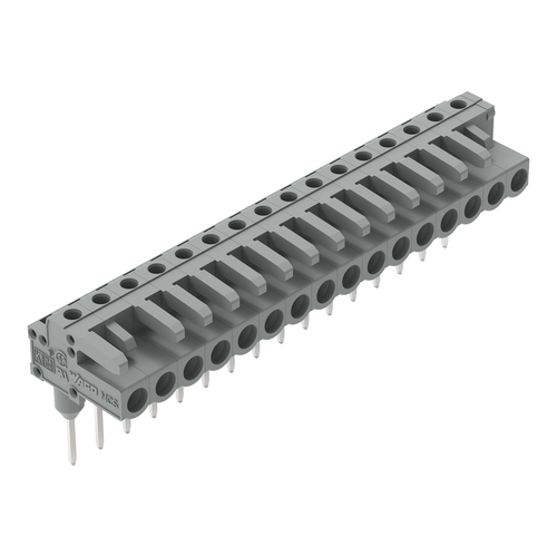 WAGO GmbH & Co. KG Federleiste f. Reihenklem. 0,6x1,abgewinkelt,gr 232-246/005-000