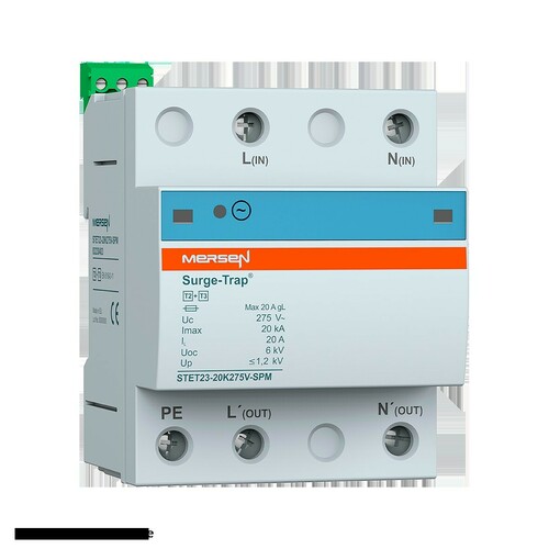 Mersen Überspg.-Ableiter Typ 2+3 20kA Uc150V EMV TT STET23-20K150V-SPM