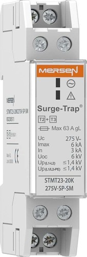 Mersen Überspg.-Ableiter Typ 2+3 20kA Uc275V Slim TT STMT23-20K275V-SP-SM