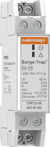 Mersen Überspg.-Ableiter Typ 2+3 6kA Uc60V Slim TT STMT23-6K60V-SP-SM