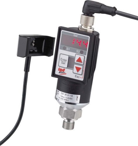 Ipf Electronic Drucksensor -0,5bis+0,5bar 12-32VDC,a0/4-20mA DW36312H
