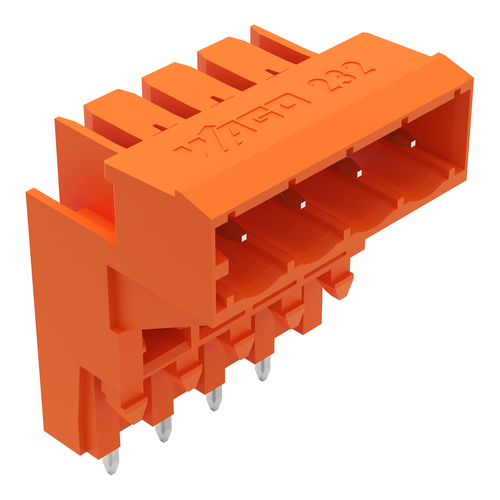 WAGO GmbH & Co. KG THT-Aufstock-Stiftleiste 1,0x1,0,abgew.,or 232-364