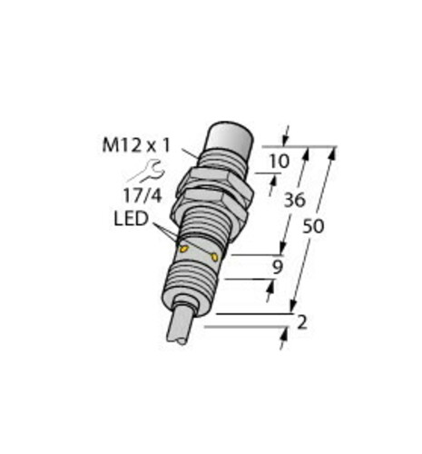 Turck Sensor induktiv NI10U-EM12WD-AP6X