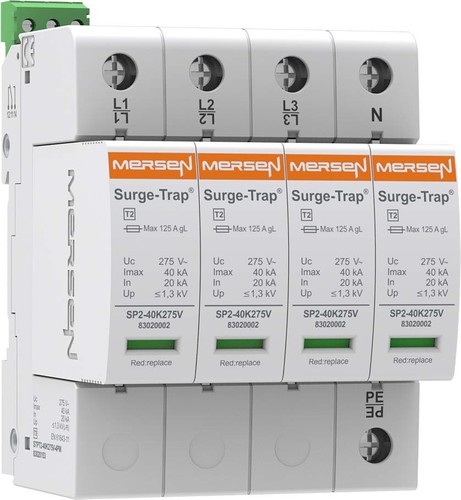 Mersen Überspg.-Ableiter Typ 2 40kA Uc150V 4+0 TNC STPT2-40K150V-4PM