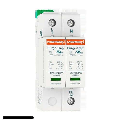 Mersen Überspg.-Ableiter Typ 2 40kA Ucpv80V 2+0 TNS STPT2-40K75V-2PM
