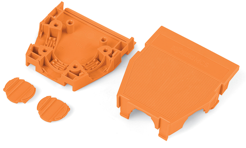 WAGO GmbH & Co. KG Zugentlastungsgehäuse 2-teilig,orange 232-640