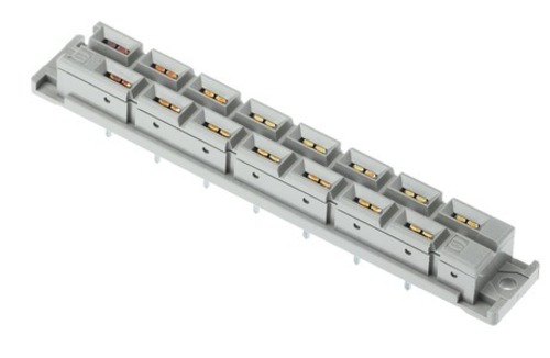 Harting Federleiste Wellenlöt- anschluss gerade 09062152821222 Harting Federleiste Wellenlöt- anschluss gerade 09062152821222