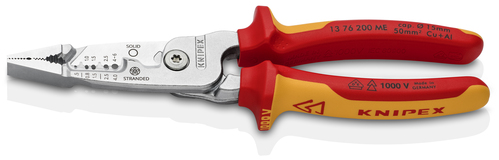 Knipex-Werk Elektrikerzange Multifunktion 13 76 200 ME