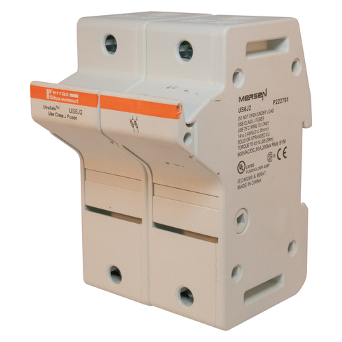 Mersen Sicherungshalter J ULTRA SAFE 60A 2-polig US6J2 Mersen Sicherungshalter J ULTRA SAFE 60A 2-polig US6J2