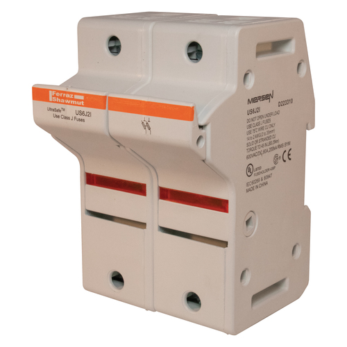 Mersen Sicherungshalter J ULTRA SAFE 60A 2-polig US6J2I Mersen Sicherungshalter J ULTRA SAFE 60A 2-polig US6J2I