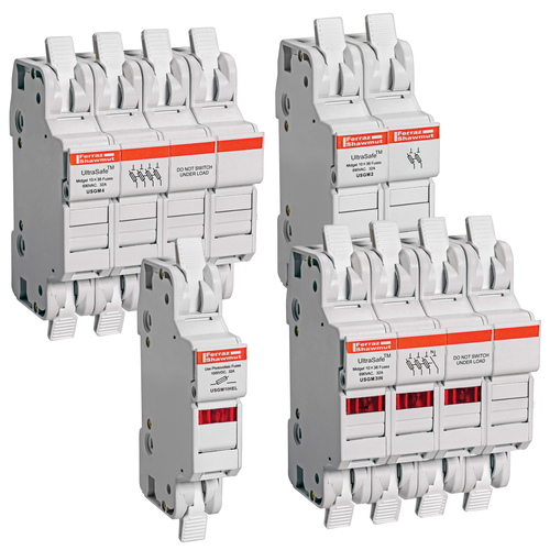 Mersen Sicherungshalter Midget 10x38 30A 1-polig USGM1I-DC24